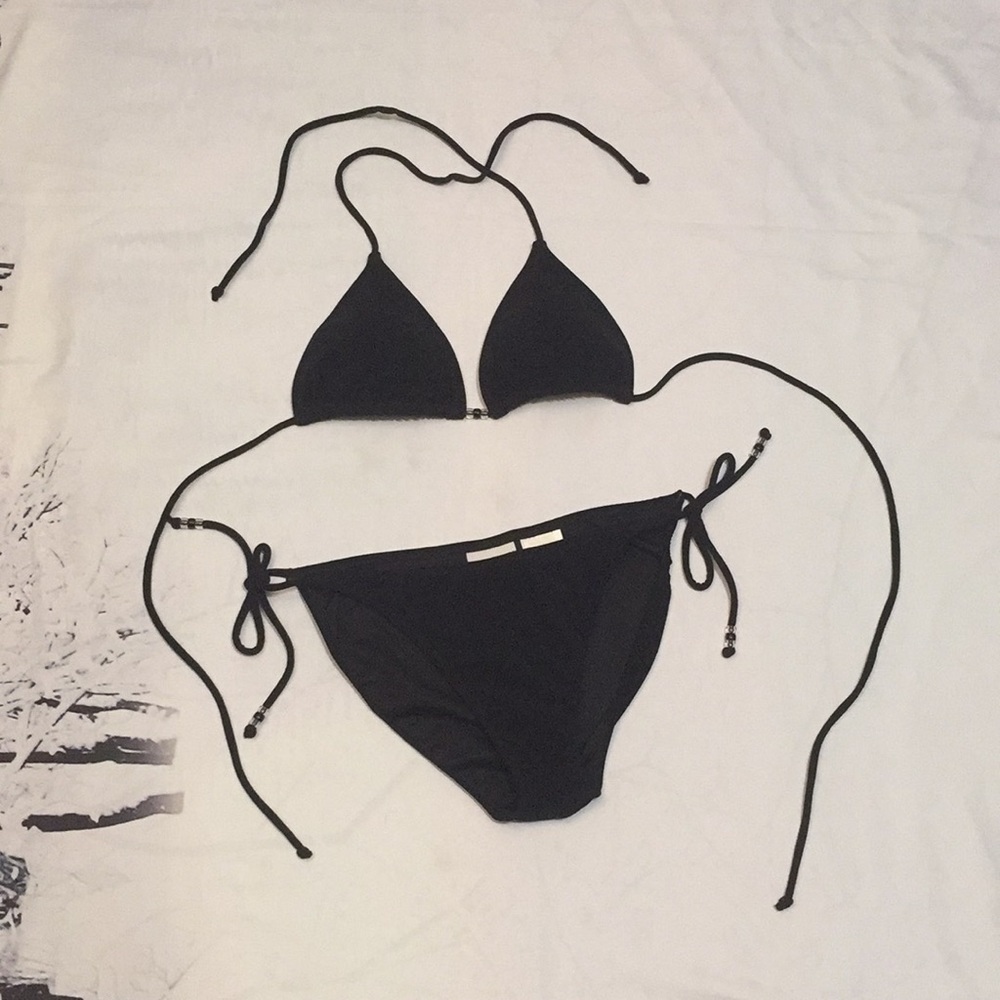 Black String Bikini